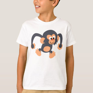 Camiseta de Chimpanzee, Personalizado de Cute Boun
