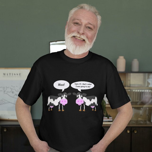 Camiseta de Chiste de dos vacas (Subido por el creador)