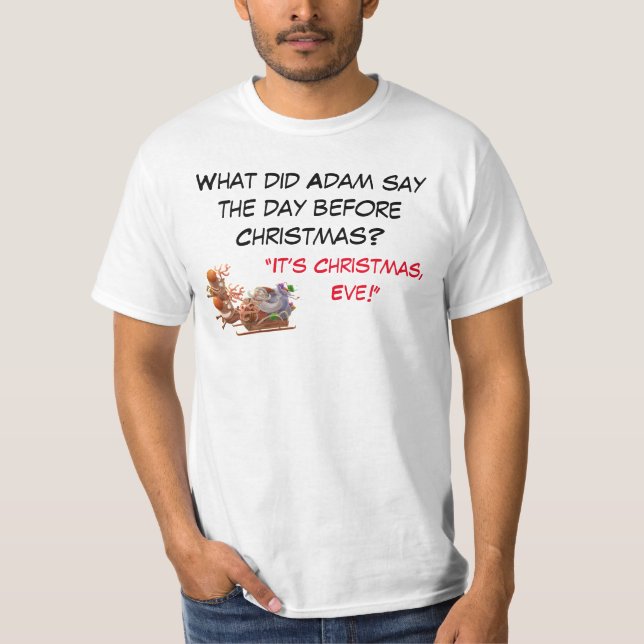 Camiseta de Chiste de Navidades de papá divertidos (Anverso)