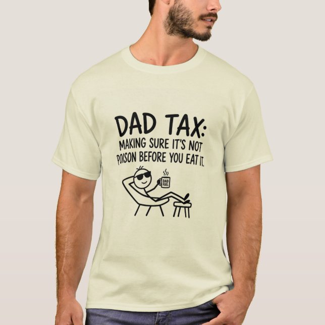 Camiseta de chiste de papá  (Anverso)