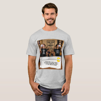 Camiseta de chistes de envoltorios de chicle