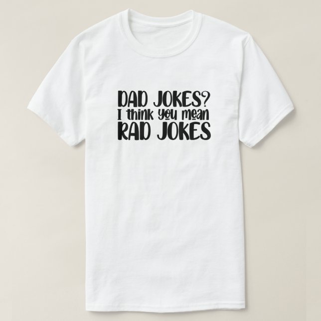Camiseta de chistes de papá (Diseño del anverso)