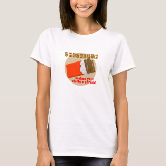 Camiseta de chocolate
