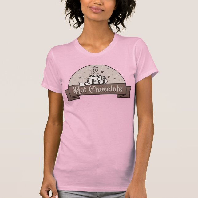 Camiseta de chocolate caliente (Anverso)