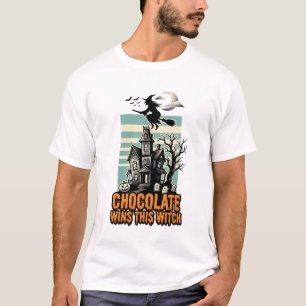 Camiseta de chocolate de bruja Diseño de regalo du