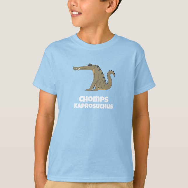 Camiseta de Chomps el Kaprosuchus (Anverso)