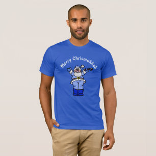 Camiseta de Chrismukkah Santa