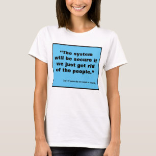 Camiseta de ciberseguridad
