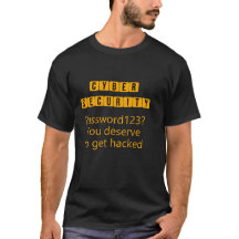 Camiseta de ciberseguridad