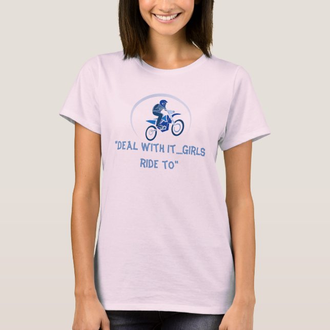 Camiseta de ciclismo de suciedad para damas (Anverso)