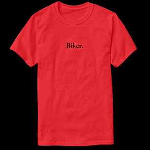 Camiseta de ciclismo rojo - Motocicleta