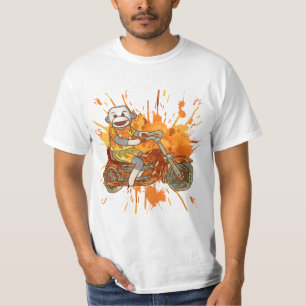 Camiseta de ciclista de mono de calcetín