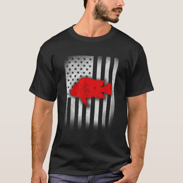 camiseta de cicllid bandera de los Estados Unidos (Anverso)