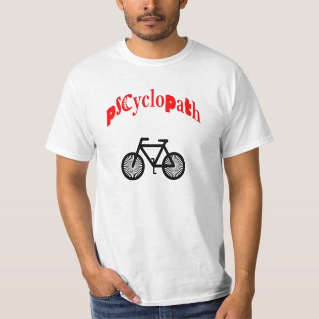 Camiseta de ciclo de la fan de la bici (Anverso)