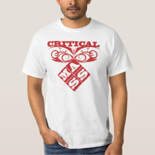 Camiseta de ciclo de la masa crítica