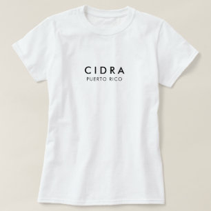 Camiseta de Cidra Puerto Rico