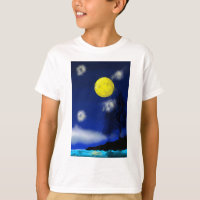 Camiseta de cielo nocturno
