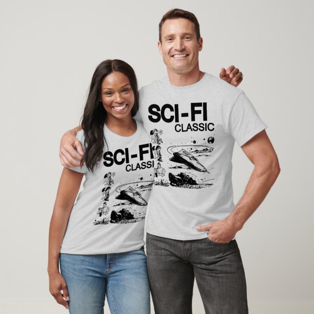 Camiseta de Ciencia Ficción Clásica  (Unisexo)