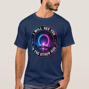 Camiseta de Ciencia Ficción Portal de Neón Descono