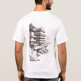 Camiseta de ciencia ficción que recorre el univers