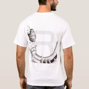 Camiseta de ciencia ficción que recorre el univers
