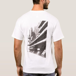 Camiseta de ciencia ficción que recorre el Univers