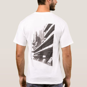 Camiseta de ciencia ficción que recorre el Univers