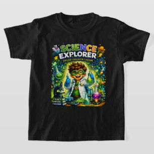 Camiseta de Ciencia para Niños Explorador de la
