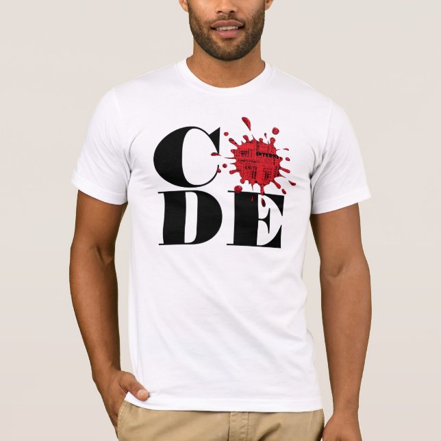 Camiseta de Ciencias de la Computación Código (Anverso)