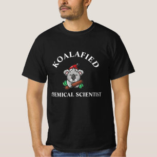 Camiseta de científico químico Koalafied