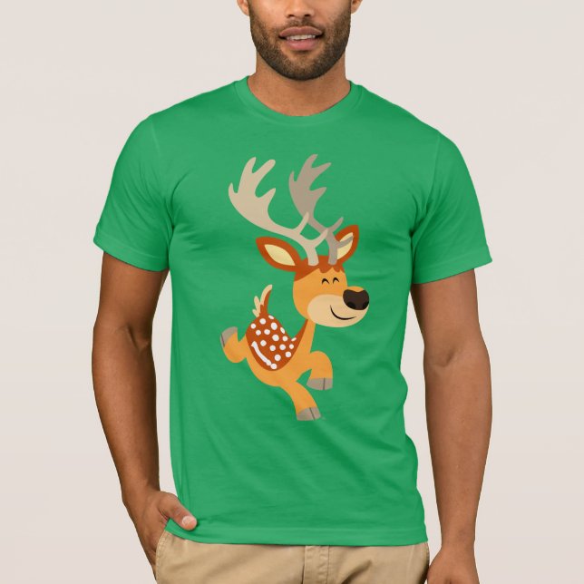 Camiseta de ciervo de cebada de Personalizado suav (Anverso)