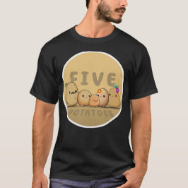 Camiseta de cinco patatas