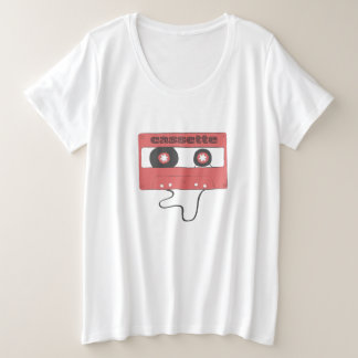 Camiseta de cinta de casete