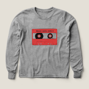 Camiseta de cinta de casete
