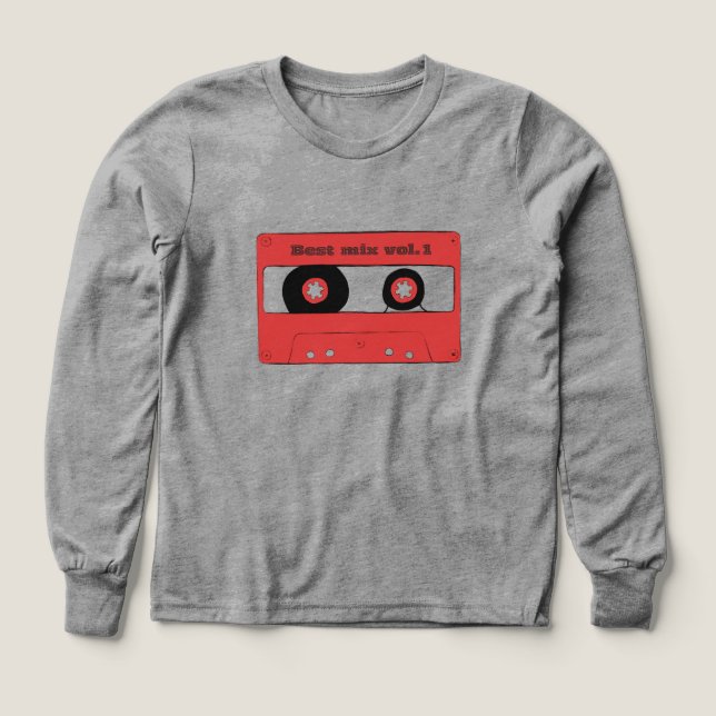 Camiseta de cinta de casete (Diseño frontal)