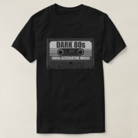Camiseta de cinta de casete DARK 80s