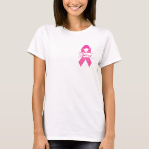 Camiseta De Cinta Rosa De Guerrero