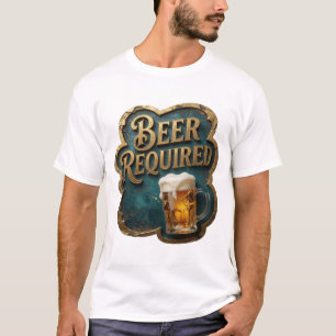 Camiseta de cita de CERVEZA MODERNA OBLIGATORIA