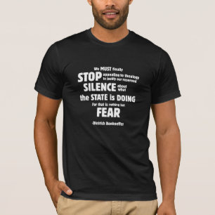 Camiseta de cita de Dietrich Bonhoeffer