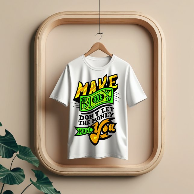 Camiseta De Cita De Dinero - Aparato Motivacional (Subido por el creador)