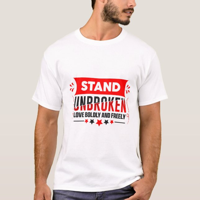 Camiseta de cita de empoderamiento, mantente inque (Anverso)