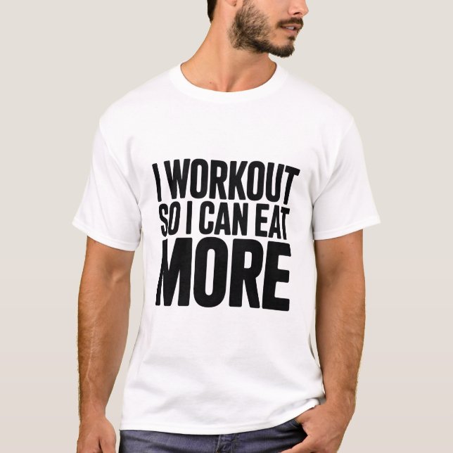 Camiseta de cita de gimnasio — “Entreno para poder (Anverso)