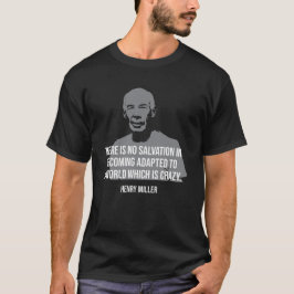 Camiseta de cita de Henry Miller