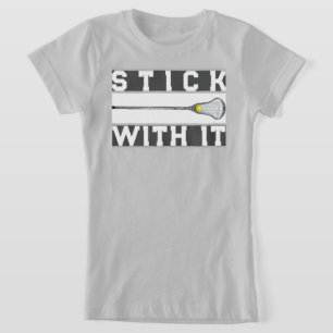 Camiseta de cita de lacrosse para niñas