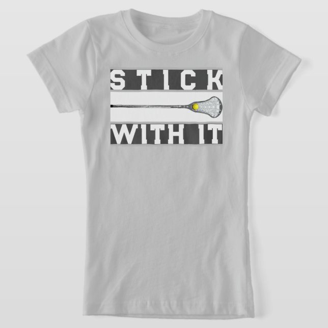 Camiseta de cita de lacrosse para niñas (Distribución)