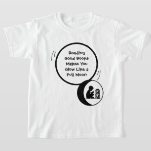 Camiseta de cita de lectura para niños
