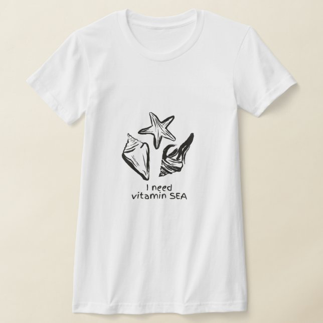 Camiseta de cita de playa  (Distribución)