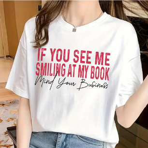 Camiseta de cita divertida para amantes de los lib