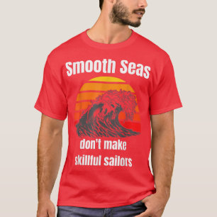 Camiseta de citas inspiradoras motivacionales, ola