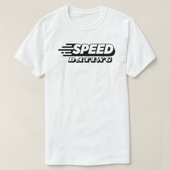 Camiseta de citas rápidas - Amor a la velocidad (Diseño del anverso)